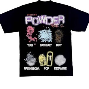 Black and Pink Short Sleeve Graphic Tees